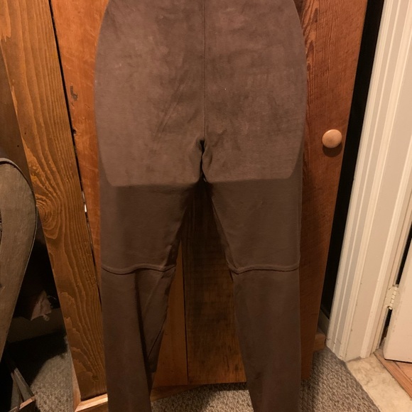Dress Barn Faux Suede Leggings - Picture 6 of 12